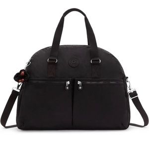 Kipling Eugenia Weekender Satchel - Black tonal NEW WITH TAGS